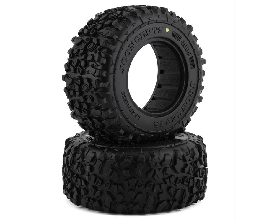 JConcepts Landmines Short Course Tires (2) (Yellow)