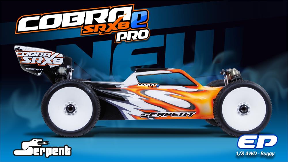 rc car SRX8-E Pro, 1:8 4WD