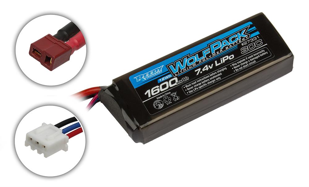 Reedy WolfPack LiPo 1600mAh 30C 7.4V