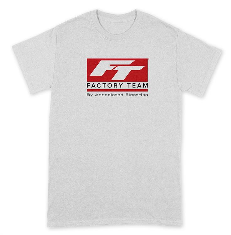 T-shirt, Factory Team, vit, L