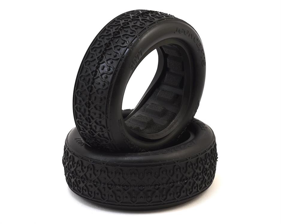 JConcepts Dirt Webs 2.2" 2WD Front Buggy Tires (2) (Green)