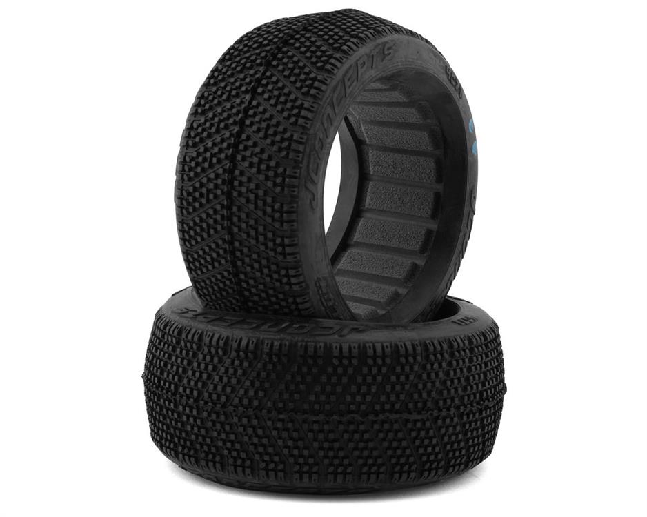 JConcepts Falcon 1/8 Off-Road Buggy Tires (2) (Aqua A2)