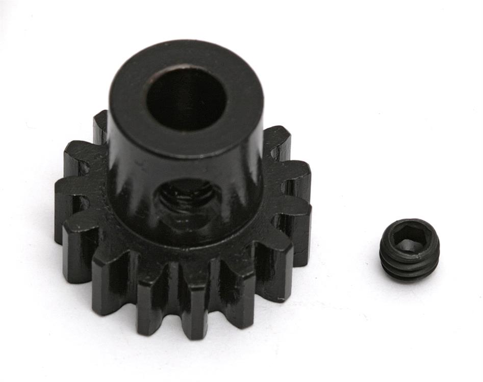 Steel Pinion Gear, 15T, Mod 1, 5 mm shaft