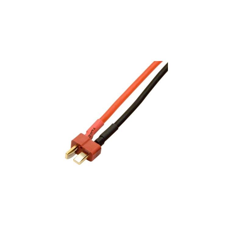 Connector T-Plug Male with 10cm 14AWG wires