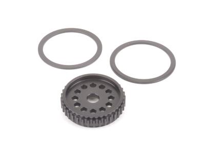 Pro front Diff Pulley & Fences - CAT XLS,PC