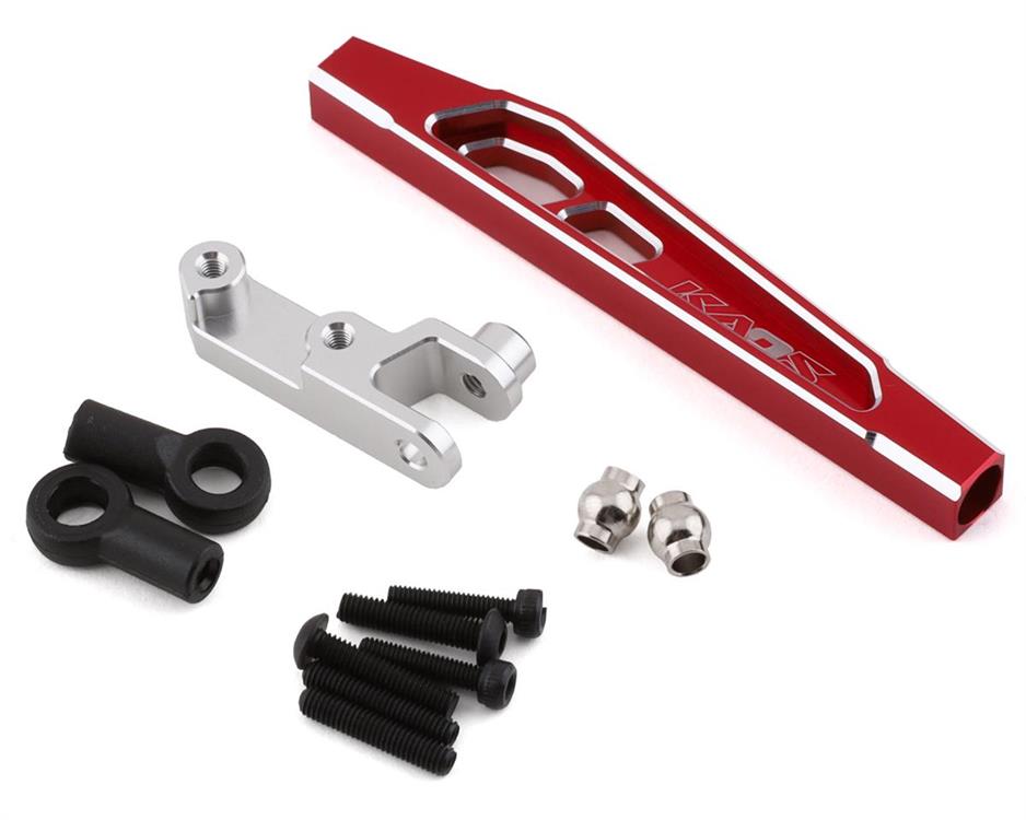 CEN F450 69mm Aluminum Front Left 4th Suspension Link Set (Red)