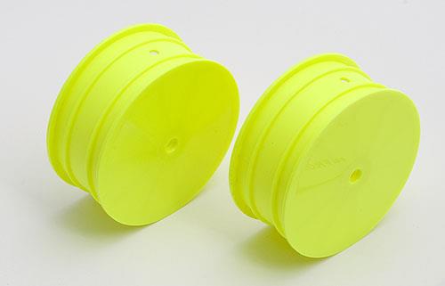 4WD Front 10 mm Hex Wheels, yellow