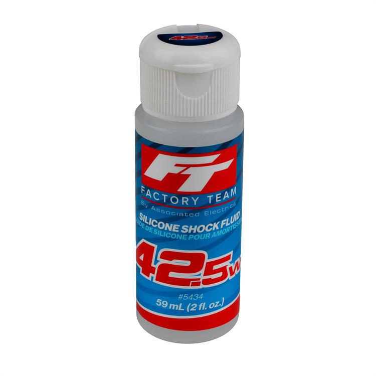 FT Silicone Shock Fluid 42.5wt (538 cSt), 2oz.