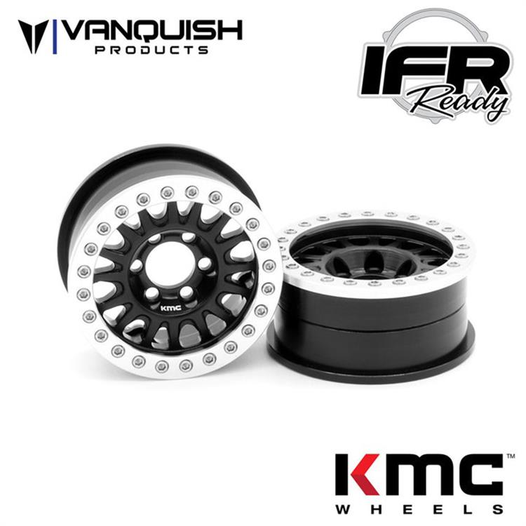 Vanquish KMC 1.9 KM445 Impact Black Anodized