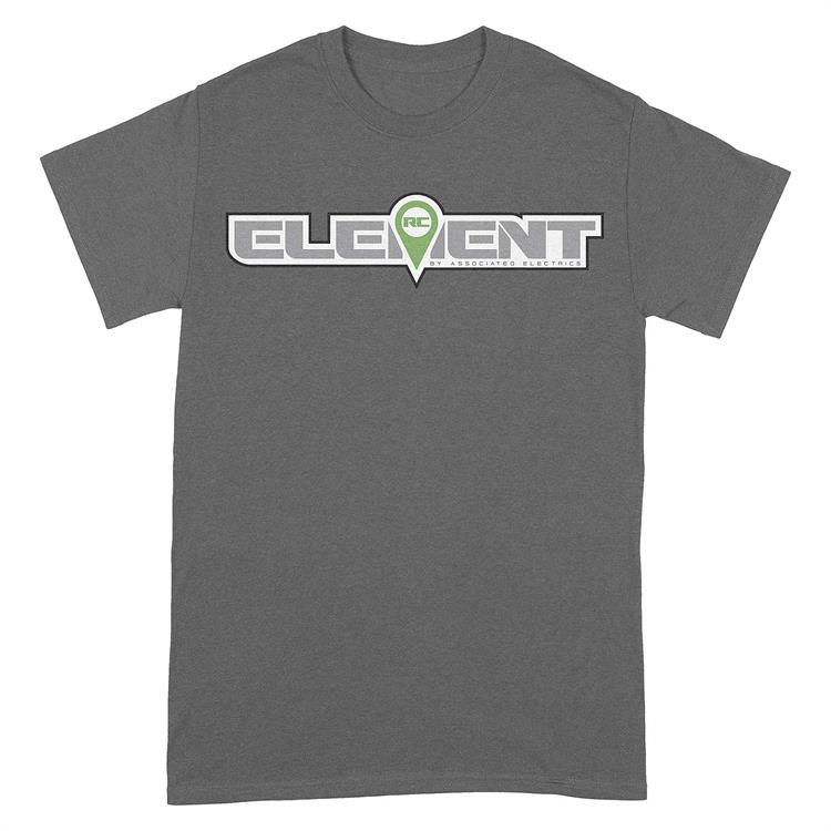 T-shirt, Element RC Logo, grå, S