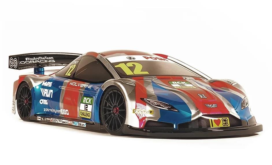 ZooRacing Wolverine MAX 1:10 Touring Car (190mm) Clear Body - 0,5mm REGULAR