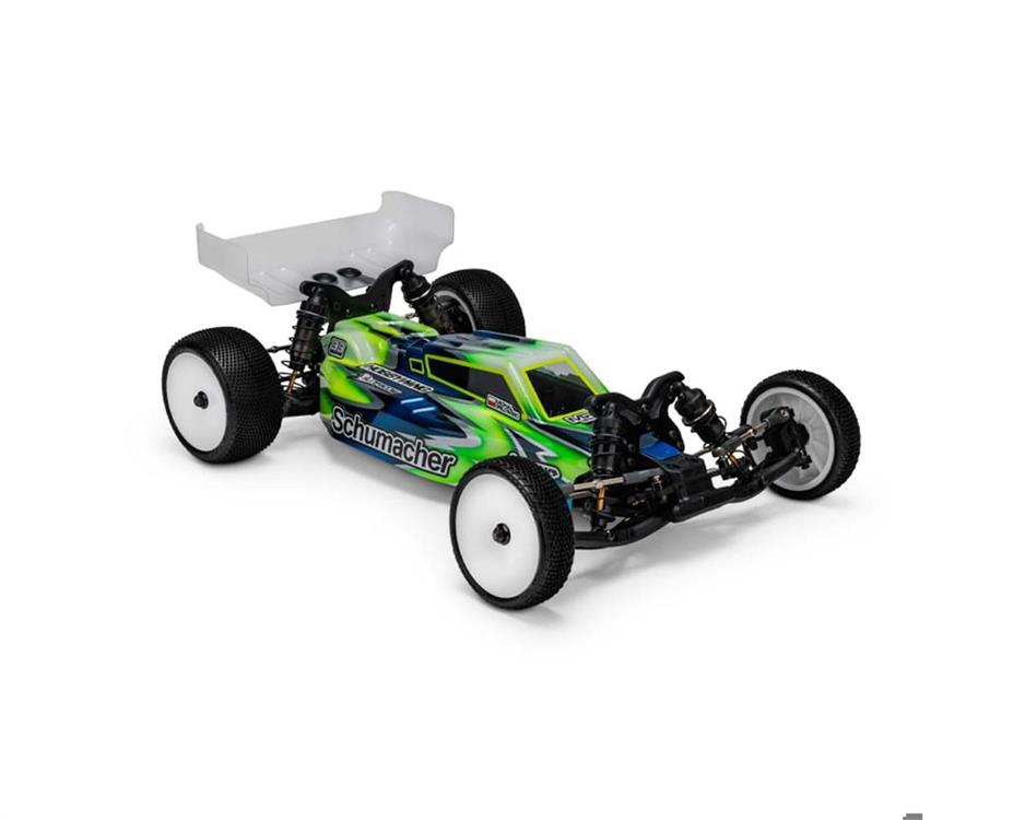 JConcepts Schumacher Cougar LD3 "F2" 1/10 Buggy Body w/Carpet Wing (Clear)