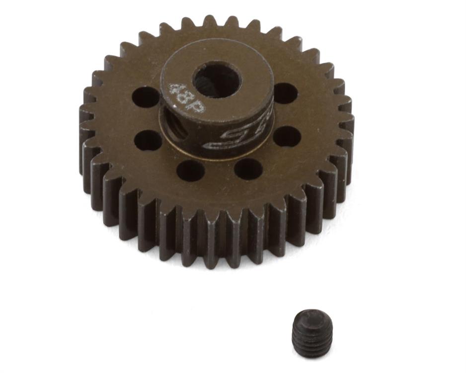 JConcepts 48P CNC-Machined Aluminum Silent Speed Pinion Gear (35T)