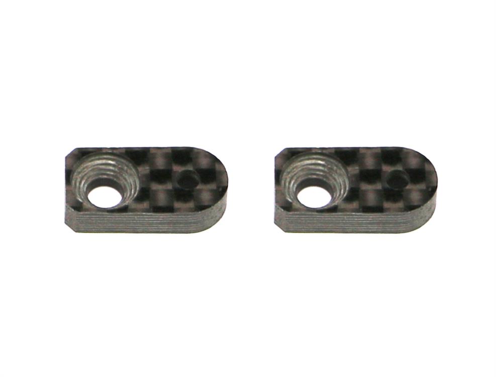 Roll damper support -7mm carbon 4-X (2)