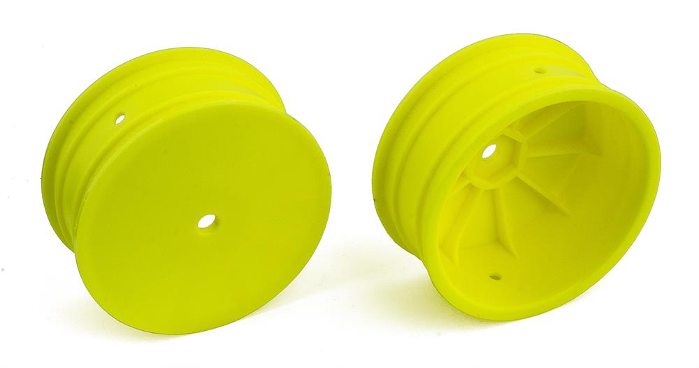 4WD Front Wheels, 2.2 in, 12 mm Hex, yellow