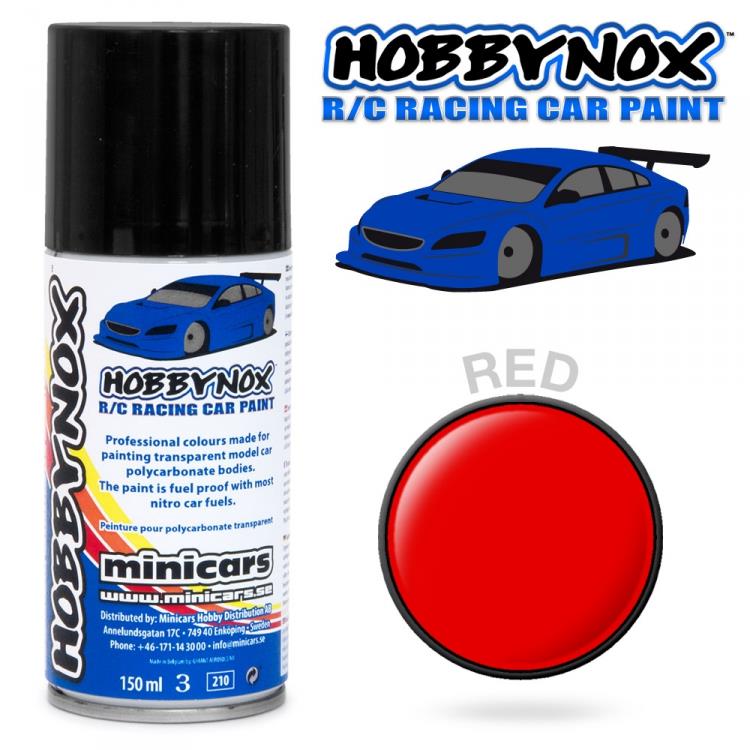 Red R/C Racing Spray Paint 150 ml