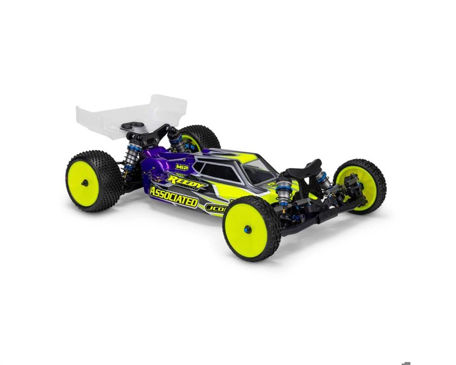 JConcepts RC10B7/B7D "S15" 1/10 Buggy Body w/Carpet Wing (Clear) (Lighweight)