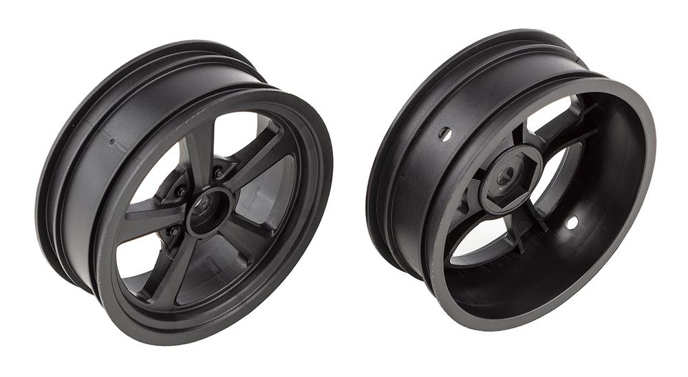 DR10 Drag Front Wheels, black