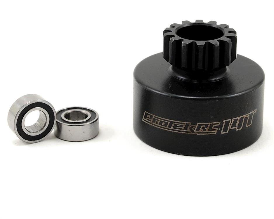 ProTek RC Hardened Clutch Bell w/Bearings (Mugen/OFNA Style) (14T)