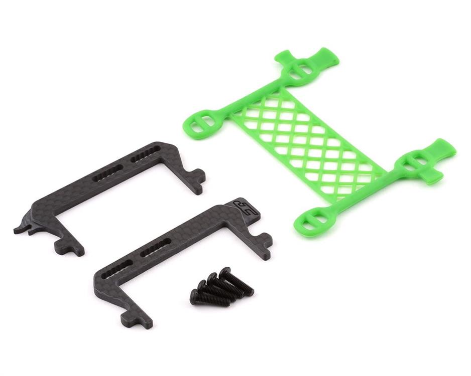 JConcepts B6.2 Cargo Net Battery Brace (Green)