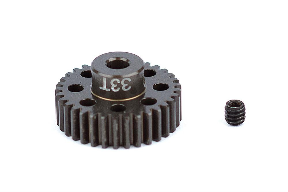 FT Aluminum Pinion Gear, 33T 48P, 1/8 shaft