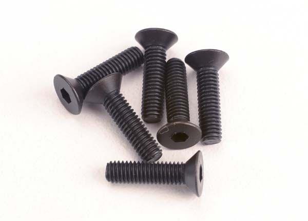 Screws M3x12mm Countersunk Hex Socket (6)