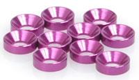 SPEED PACK - M3 Csk Washers - Purple Alloy (pk10)