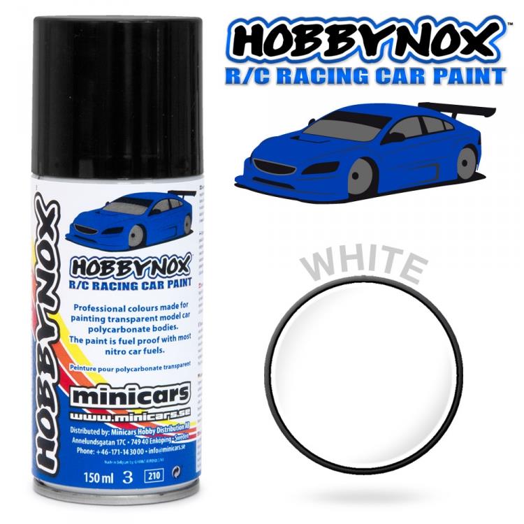 White R/C Racing Spray Paint 150 ml