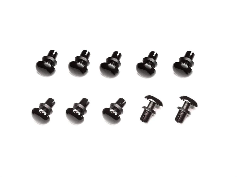 SMJ PUSH RIVET (3mm/10pcs/Black)