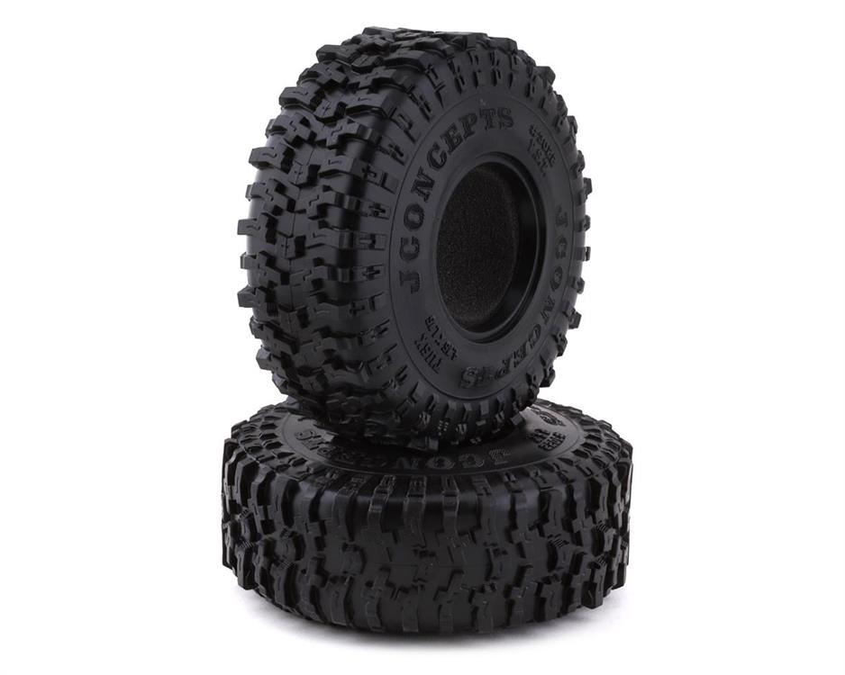 JConcepts Tusk 1.9" Performance Class 2 All Terrain Crawler Tires (2) (Green)