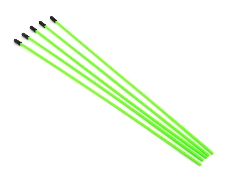 ProTek RC Antenna Tube w/Caps (Flo Green) (5)