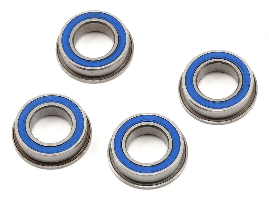 8x14x4mm Rubber Sealed Flanged "Speed" Bearing