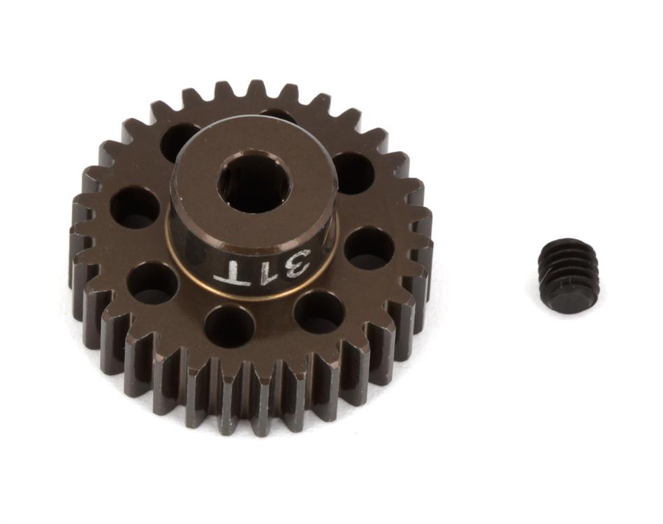 FT Aluminum Pinion Gear, 31T 48P, 1/8 shaft