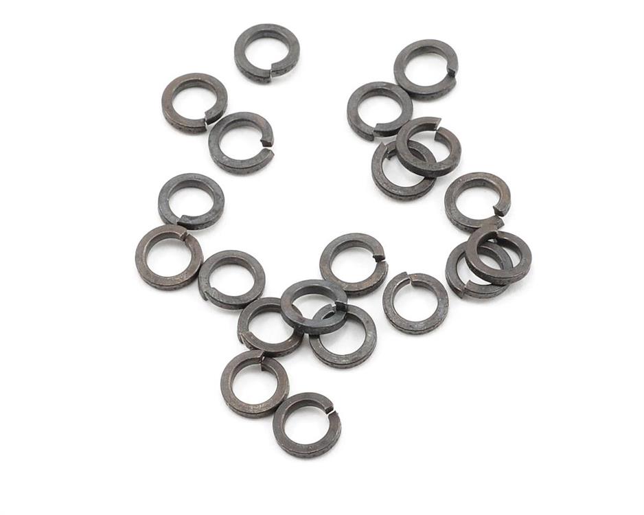 ProTek RC 3mm "High Strength" Black Lock Washers (20)