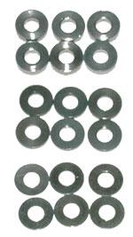 SPEED PACK Alloy Spacers - M3x7mm 0.5;1;2mm (pk18)