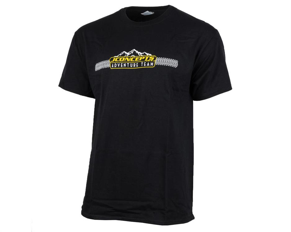 JConcepts "Adventure" T-Shirt (Black) (2XL)