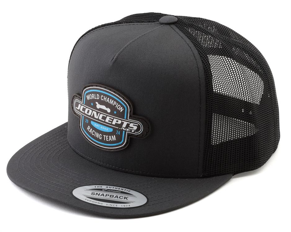 JConcepts "2024 Ever" Snapback Flatbill Hat (Grey) (One Size Fits Most)