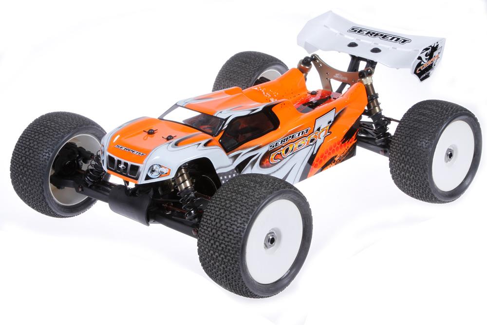 Body 1/8 E-Truggy pre cut orange