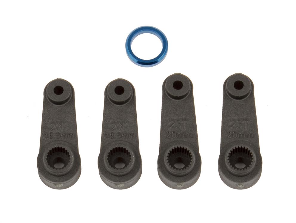 RC10B74 SERVO HORNS