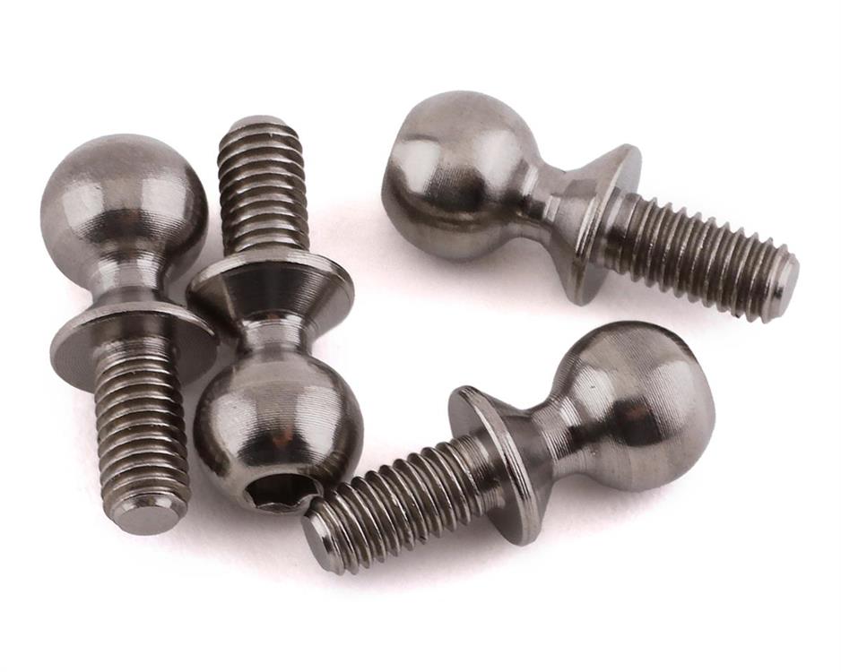 JConcepts 5.5x6mm Titanium Ball Stud (4)