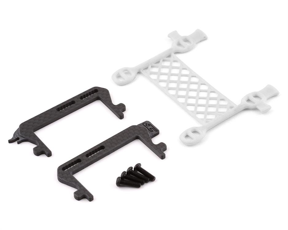 JConcepts B6.2 Cargo Net Battery Brace (White)