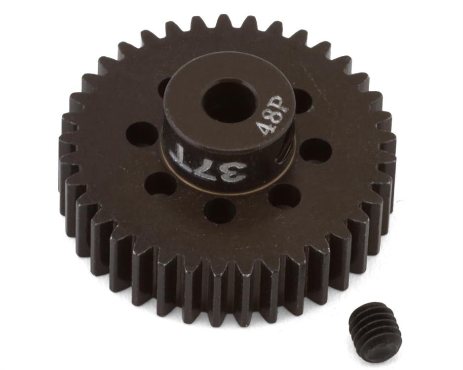 JConcepts 48P CNC-Machined Aluminum Silent Speed Pinion Gear (37T)