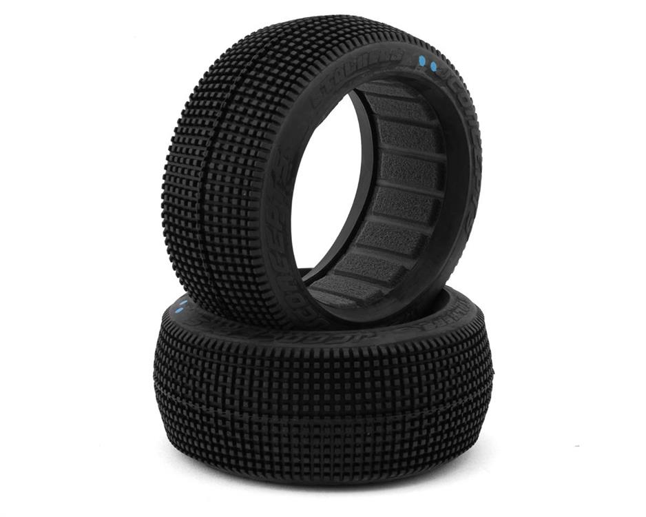 JConcepts Stalkers 1/8 Buggy Tire (2) (Aqua A2)