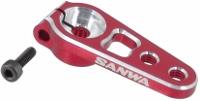 Sanwa Aluminum Servo Horn Clamp - Red (23 teeth)