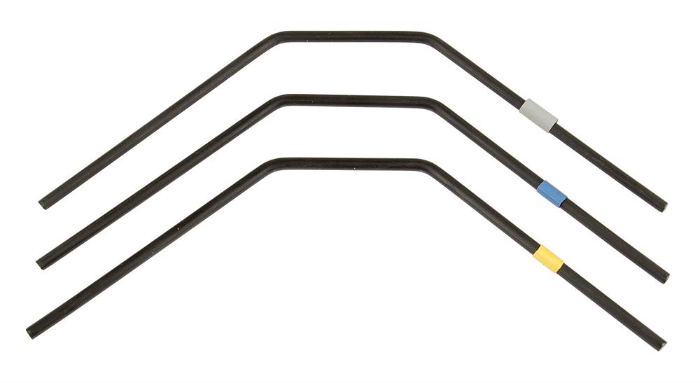 RC8B3 FT Front Anti-roll Bars, 2.6-2.8 mm