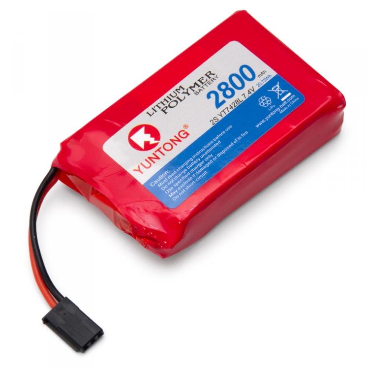 Transmitter/Receiver Battery Li-Po 7,4V 2800mAh* SALE