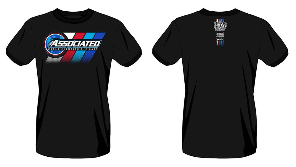 T-shirt, Team Associated WC22, svart, XL