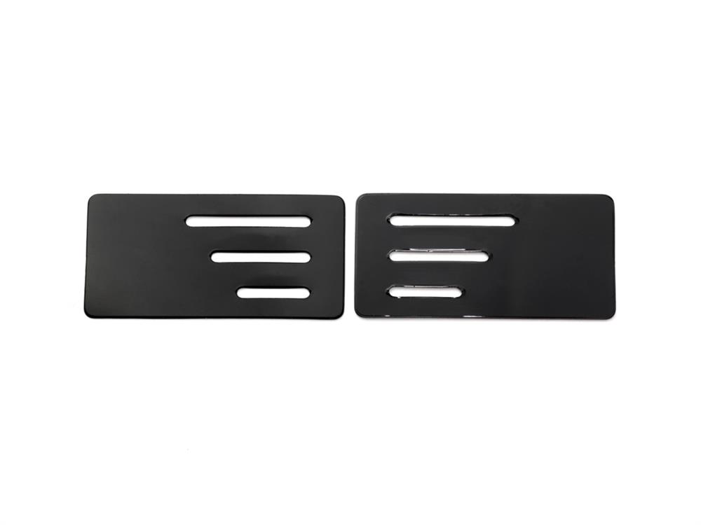 SMJ WING ENDPLATE with SLIT for 1/10 TC (Black/0.5mm/2pcs)