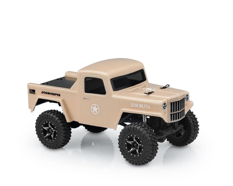 JConcepts Axial SCX24 JCI Creep Mini Crawler Body (Clear)