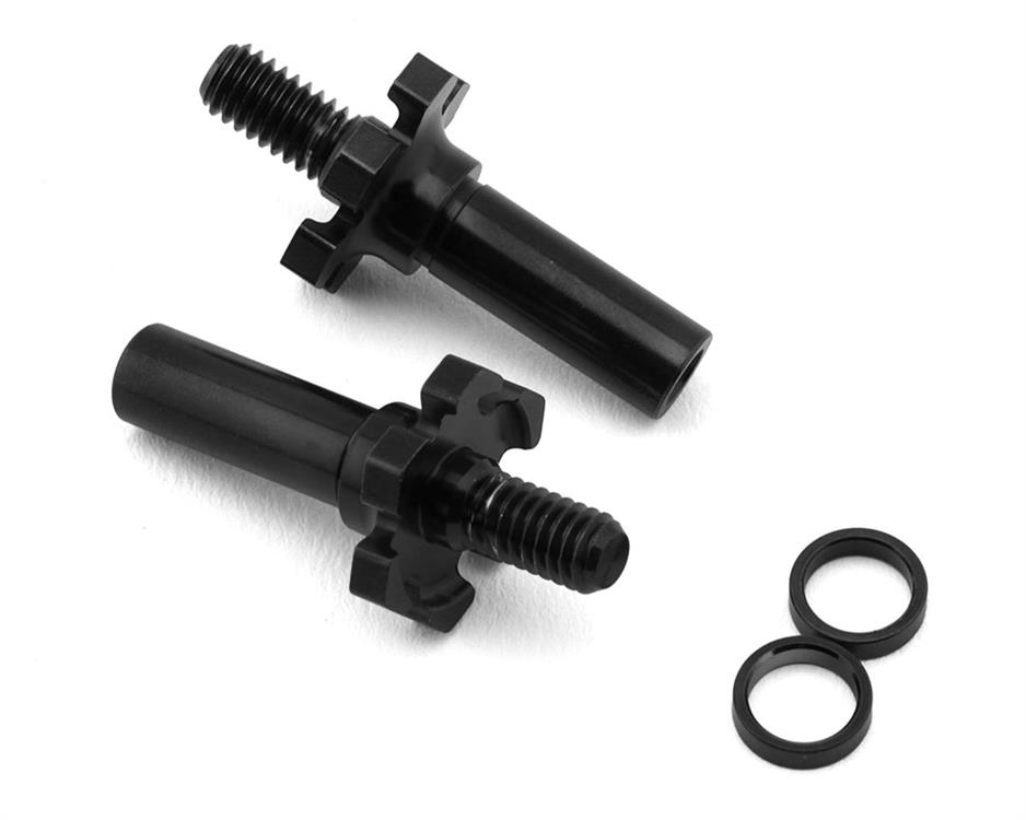 JConcepts RC10B7/RC10B7D Adjustable Titanium Front Axle (Black) (2) JConcepts RC10B7/RC10B7D Adjustable Titanium Front Axle (Black) (2)